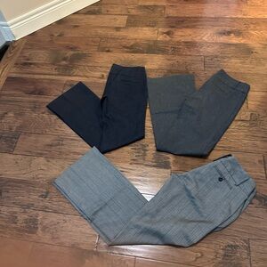 3 pairs George Women's dress pants free sweater